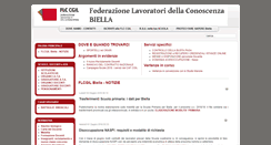 Desktop Screenshot of flcbiella.it